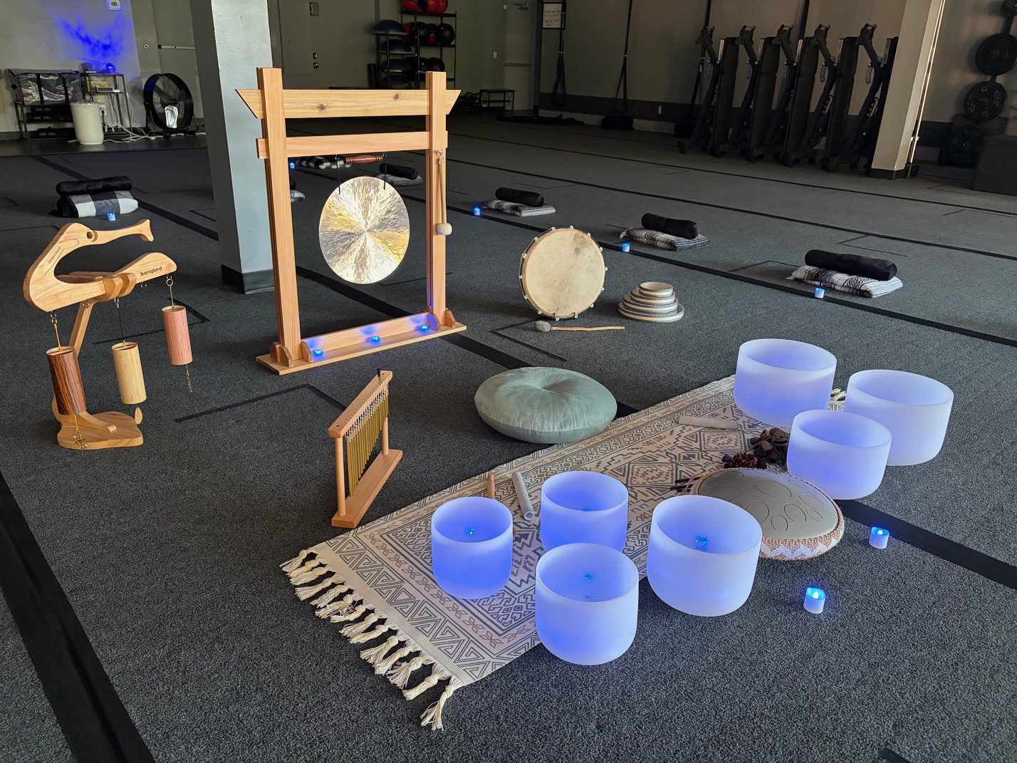 Instruments for Waves of Harmony @ CFBBC (Side Angle View)